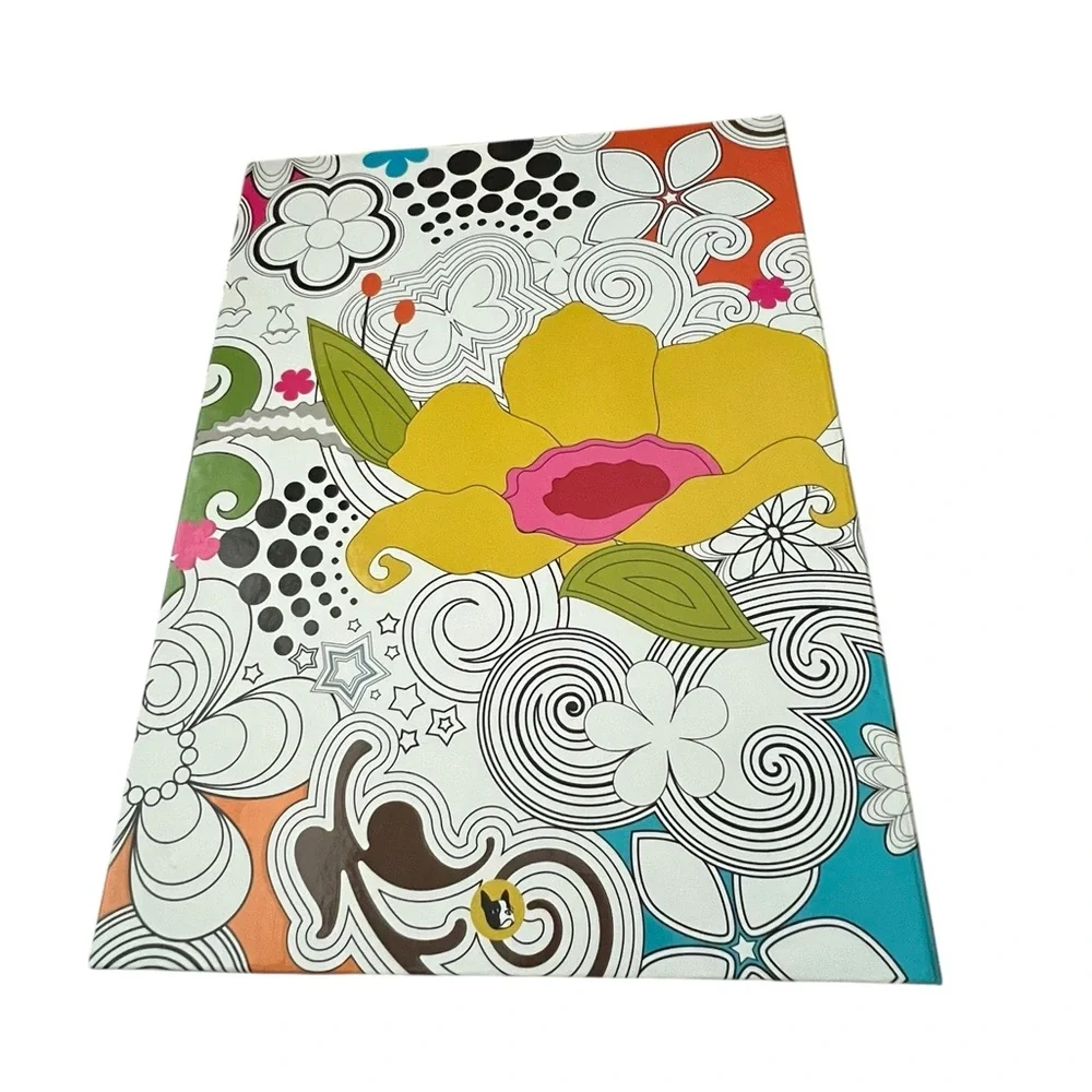 Colorful Floral Pattern Notebook
